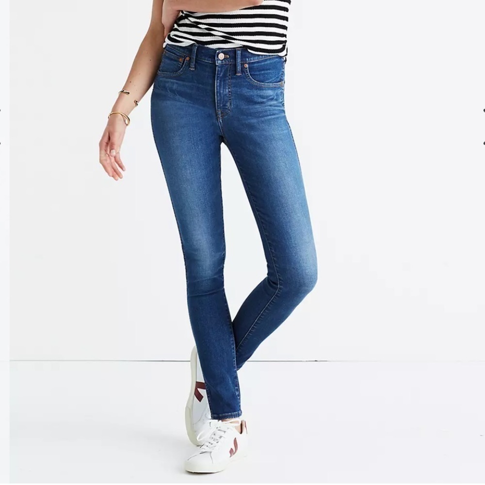 MADEWELL 9” High Rise Skinny Jeans 26
